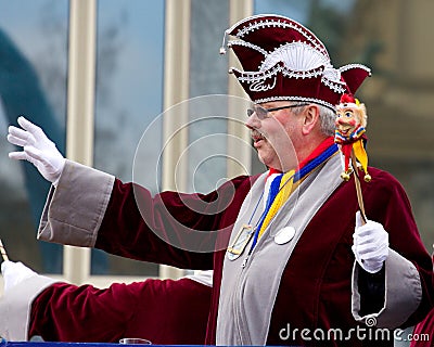 Fasching Parade Editorial Stock Photo