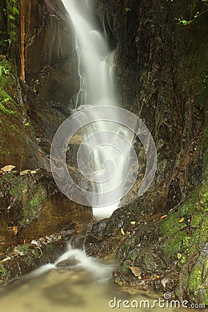 Fascinating detail of Water Streams Stock Photo