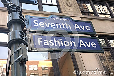 Fashion Avenue Stock Photo