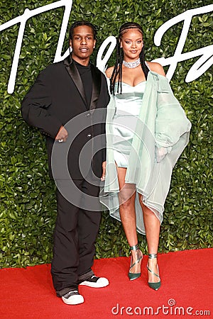 The Fashion Awards 2019 in London. Editorial Stock Photo