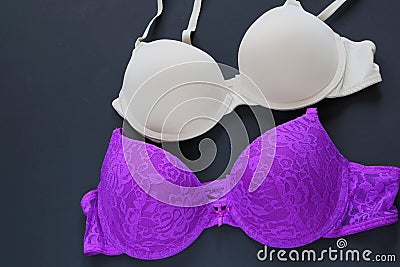 Fashion bras for women Stock Photo