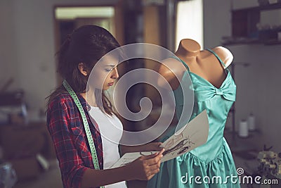 Fashion designer Stock Photo