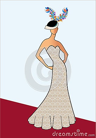 Fashion Diva Vector Illustration