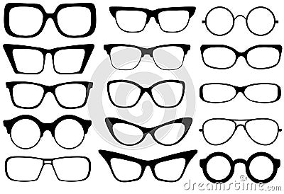 Fashion glasses Vector Illustration