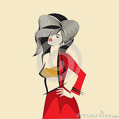 Fashion idea Vector Illustration