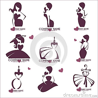 Fashion logo Vector Illustration