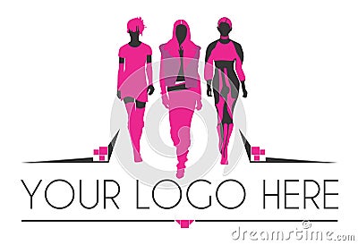 Fashion logo Stock Photo