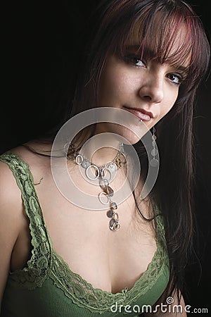 Fashion model - portrait Stock Photo