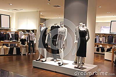 Fashion retail Stock Photo