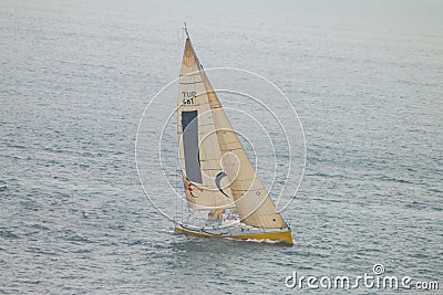 Fashion sea club sailing races, Kadikoy, Ä°stanbul Editorial Stock Photo