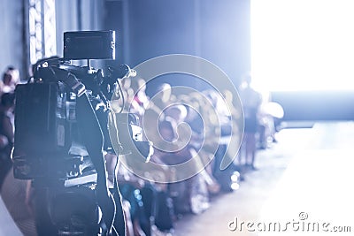 Fashion Show, Catwalk Event, Runway Show. Stock Photo