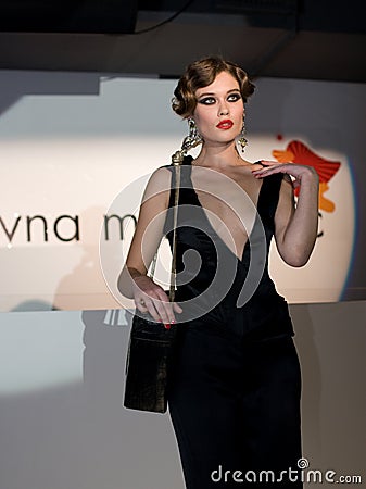 Fashion Show in Serbia Editorial Stock Photo