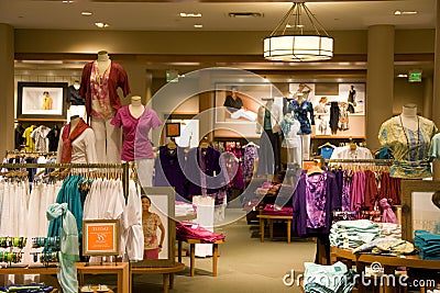 Fashion store Editorial Stock Photo