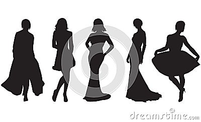 Fashion women Vector Illustration