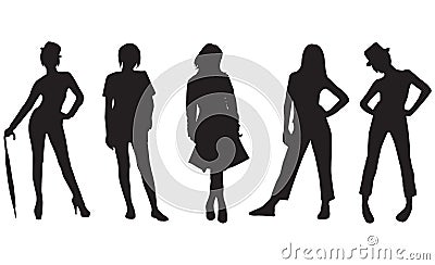 Fashion women Vector Illustration