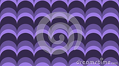Fashionable bow in shades of ultraviolet colors. Vector Illustration