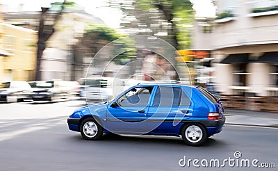 Fast car Stock Photo