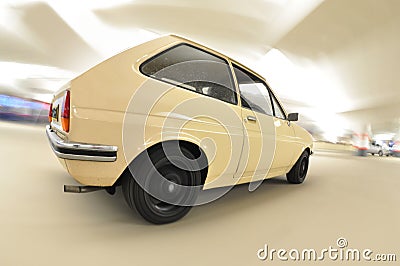 Fast Car Stock Photo