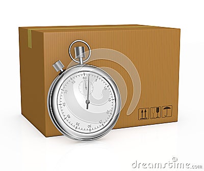 Fast delivery Stock Photo