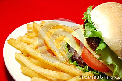 Fast food Stock Photo