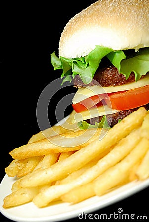 Fast food Stock Photo