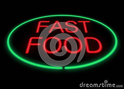 Fast food concept. Stock Photo