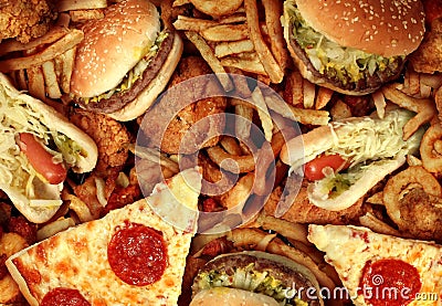 Fast Food Stock Photo