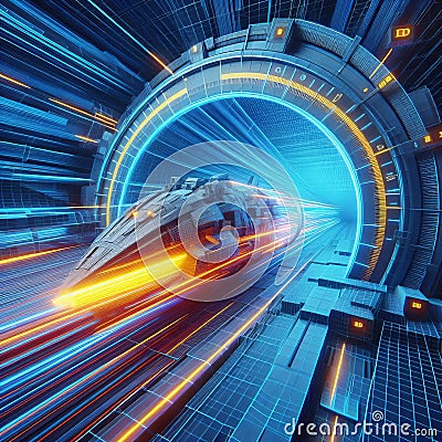 A fast rendering method that converts D geometry into D pixels Stock Photo
