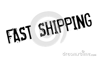 Fast Shipping rubber stamp Vector Illustration