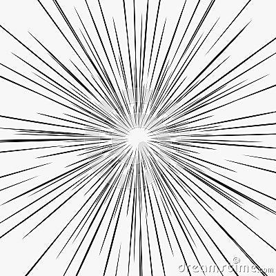 Fast speed warp effect Vector Illustration