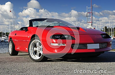 Fast sport car Stock Photo