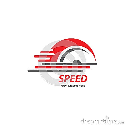 Faster Logo Vector Illustration