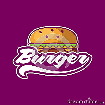 Fastfood logo design Vector Illustration