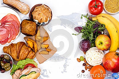 5:2 fasting diet concept Stock Photo