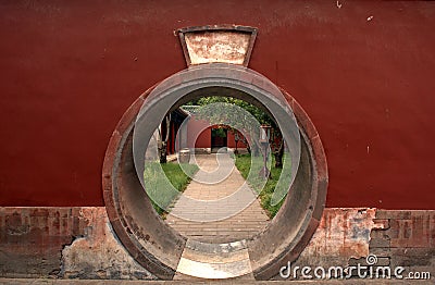 The Fasting Palace, Beijing, China Stock Photo