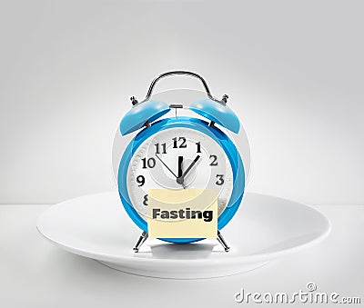 Fasting time Stock Photo