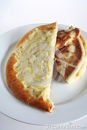 Fataya cheese bread Stock Photo