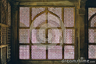 Fatehpur Sikri Jain architecture, India Stock Photo