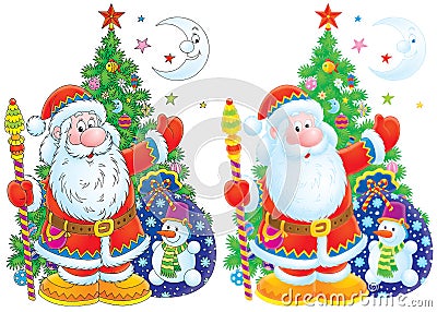 Father Christmas clip-art Cartoon Illustration