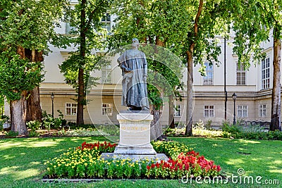 The father of the Hungarian National Museum, Grof Ferencz Szechenyi, died 200 years ago Editorial Stock Photo