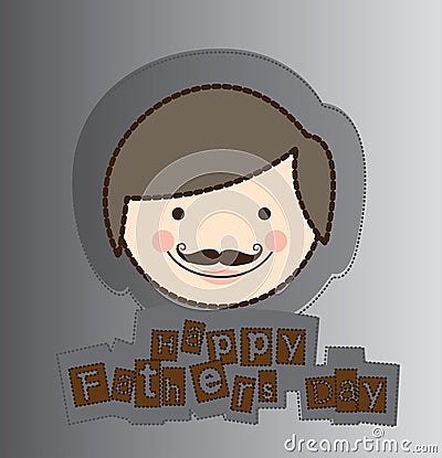 Father's day Vector Illustration