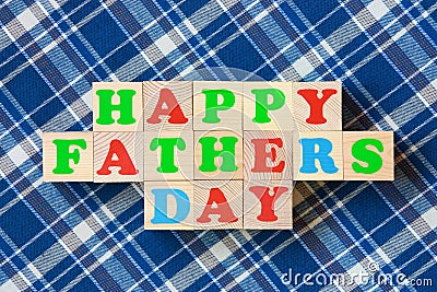 Fathers Day Card - Stock Photo Stock Photo