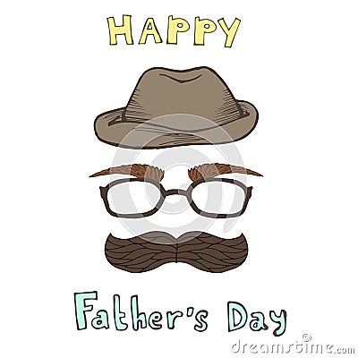 Fathers day Vector Illustration