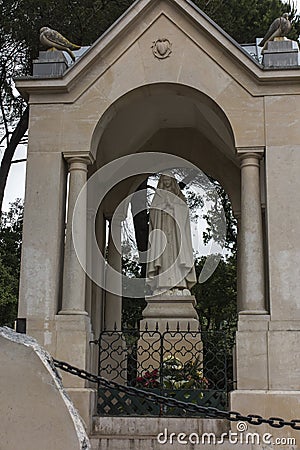 Fatima, Portugal, June 12, 2018: Valinhos near Fatima, place of Editorial Stock Photo