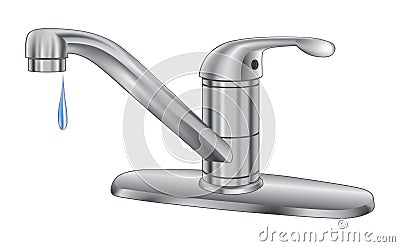 Faucet Vector Illustration