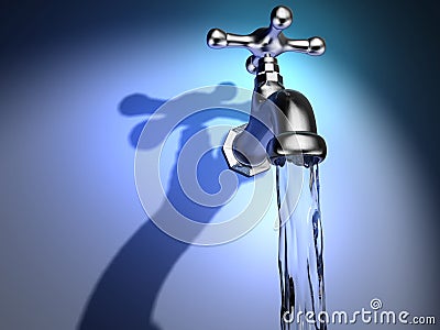 Faucet 3 Stock Photo