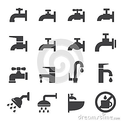 Faucet icon Vector Illustration