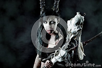 Faun creature Stock Photo