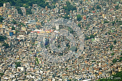Favela Rocinha Stock Photo