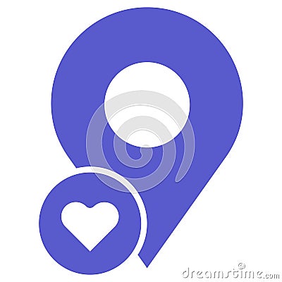 Favorite location Isolated Vector icon which can easily modify or edit Vector Illustration